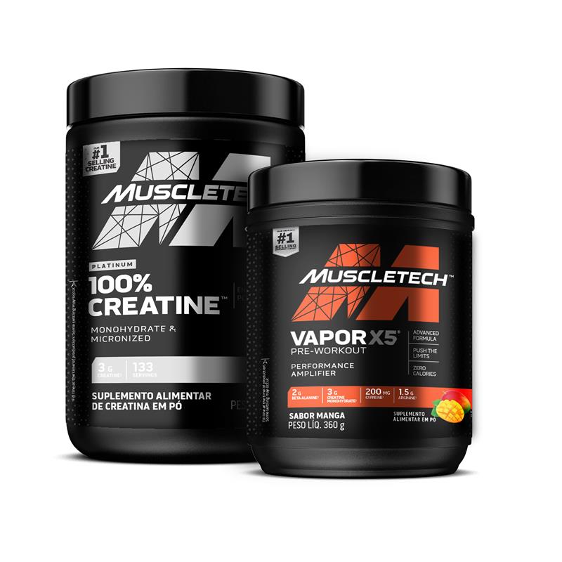 Creatina 400g + Vapor X5