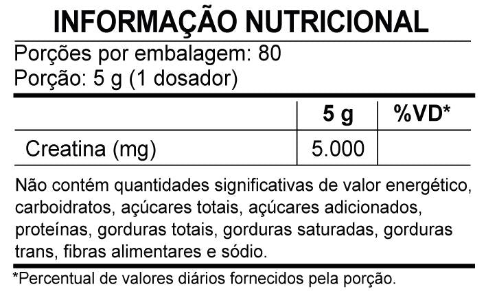 MuscleTech Creatine Platinum Unflavored 400g BR